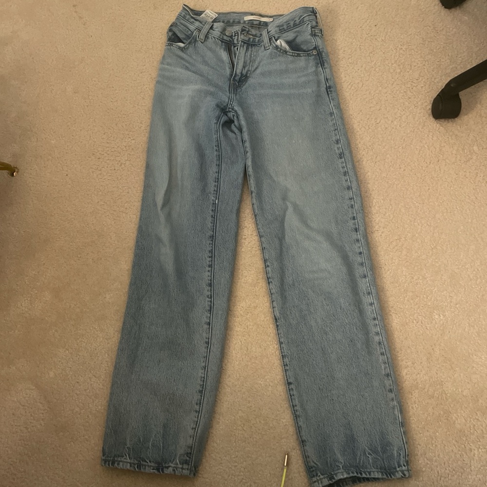 Levi's Light Blue Straight Leg Women's Jeans
